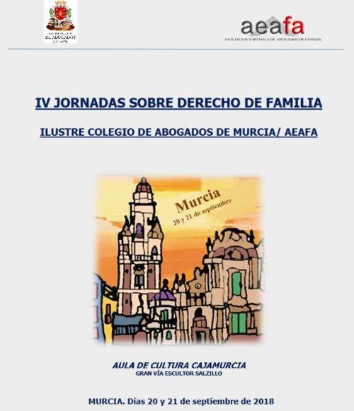 IV Jornadas sobre Derecho de Familia ICAMUR-AEAFA