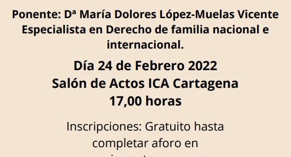 La abogada Lola López-Muelas imparte el taller “Cómo actuar ante la sustracción internacional de un menor”